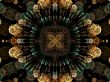 Spirals in Kaleidoscope Abstract Background