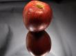Red Apple With Reverberation