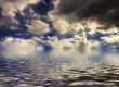 Sunset cloudscape