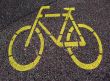 Cycle. Road sign