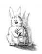 Rabbit and dog