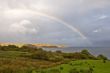 Rainbow above the lake
