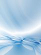 Blue Textured Horizon Abstract Background