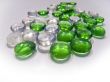 Glass pebbles