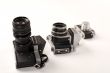 Three photo cameras