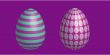 Hand painted easter eggs