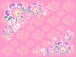 pink flowers background