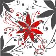 abstract flowers background