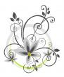 abstract floral pattern