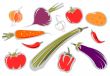 ornate vegetables