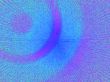 Blue and purple radiating