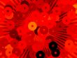 orange circles design