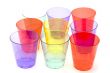 disposable cup on white