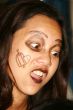 scary face
