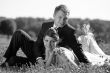 Bride and Groom being romantic