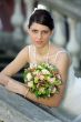 Pretty Bride in Wedding Dress