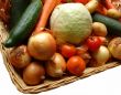 Vegetables in a basket