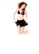 happy cheerleader jump