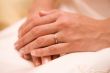 bride`s hands