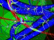 an abstract background