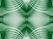 Fractal Abstract Background - Woven green