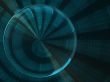 Bubble and Rays Abstract Background