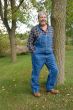 farmer in dungarees