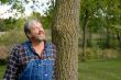 farmer checks weather
