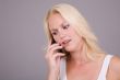 On the phone