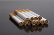Cigarettes on black