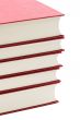 a stack o red books