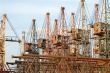 Old elevating cranes