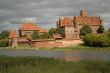 Highlighted Malbork castle