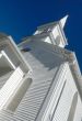 wooden church spire