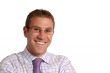 Smiling young businessman