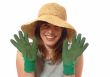 happy lady gardener