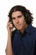 headphone listen young man