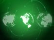 world map technology-style