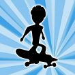 Skateboarding