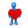 Holding  A Heart