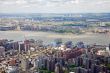 An aerial view of midtown Manhattan New York