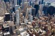 An aerial view of midtown Manhattan New York