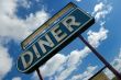 Retro diner sign