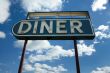 Retro diner sign
