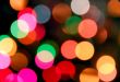 abstract rectangular light tracks
