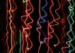 abstract light tracks