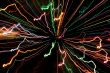 abstract light tracks