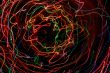 abstract light tracks