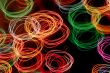 abstract rectangular light tracks