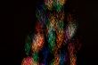 abstract rectangular light tracks